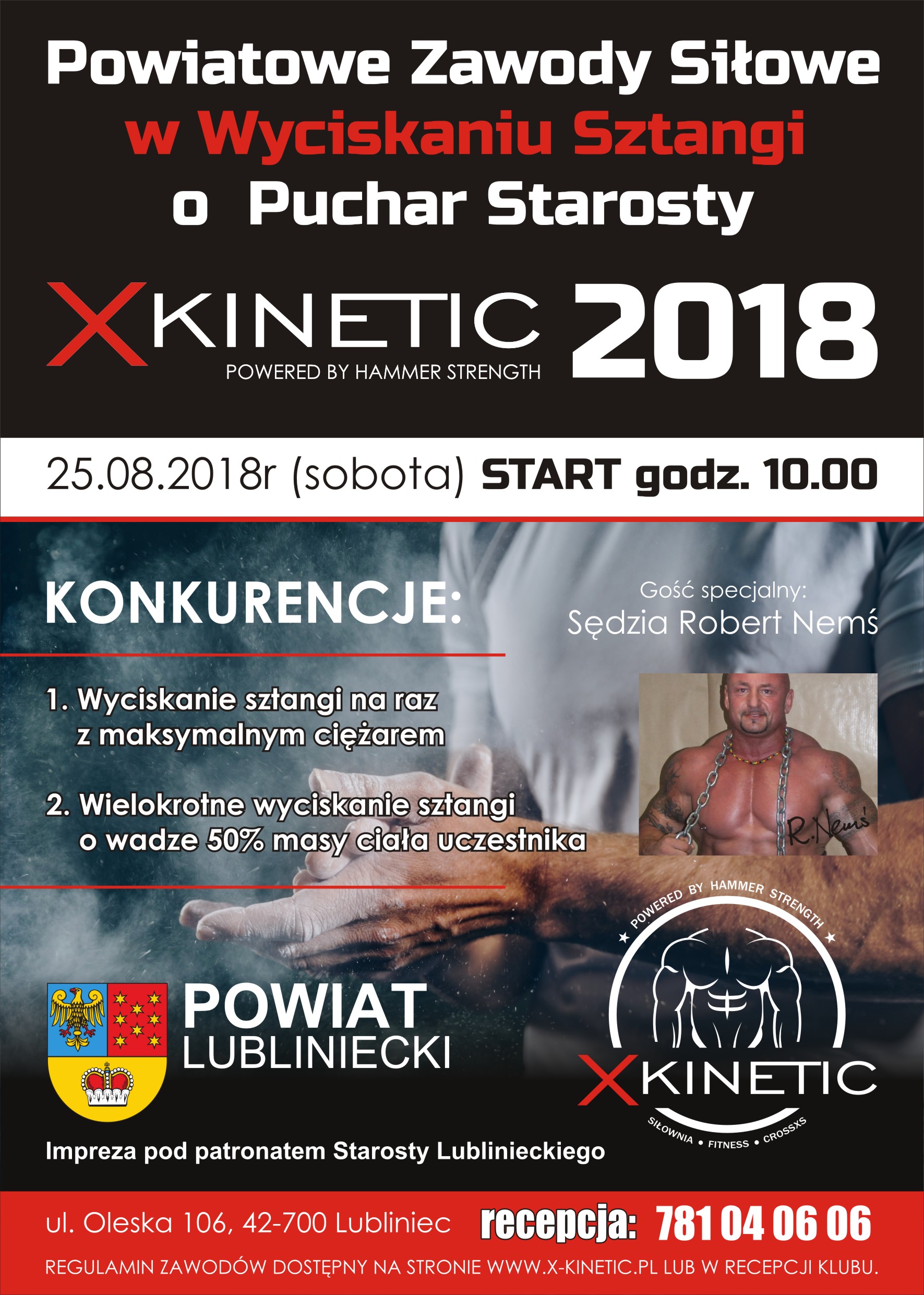 zawody na silowni xkinetic lubliniec zawody na siłowni xkinetic Lubliniec