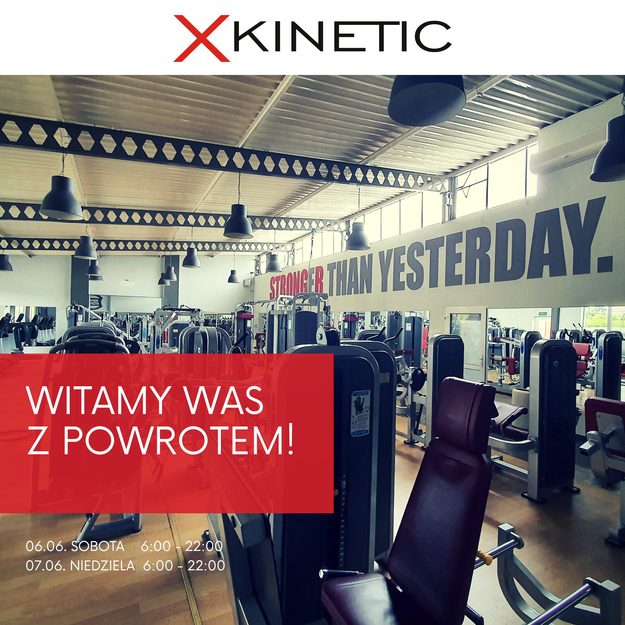 otwarcie siłowni 2020 Lubliniec Otwarcie siłowni w X-Kinetic w Lublińcu